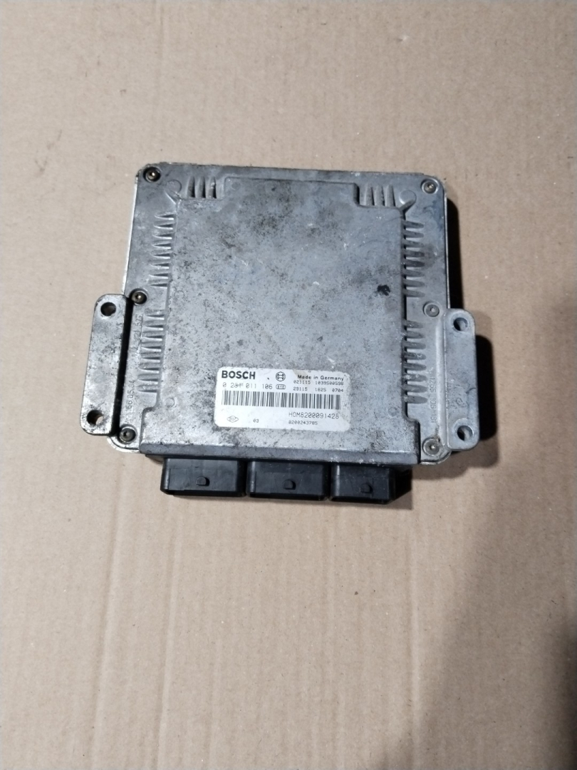 блок управления двигателем Opel Movano A (1998 - 2003), 2.2 л., G9T 722, дизель, 0281011106 - фото №1