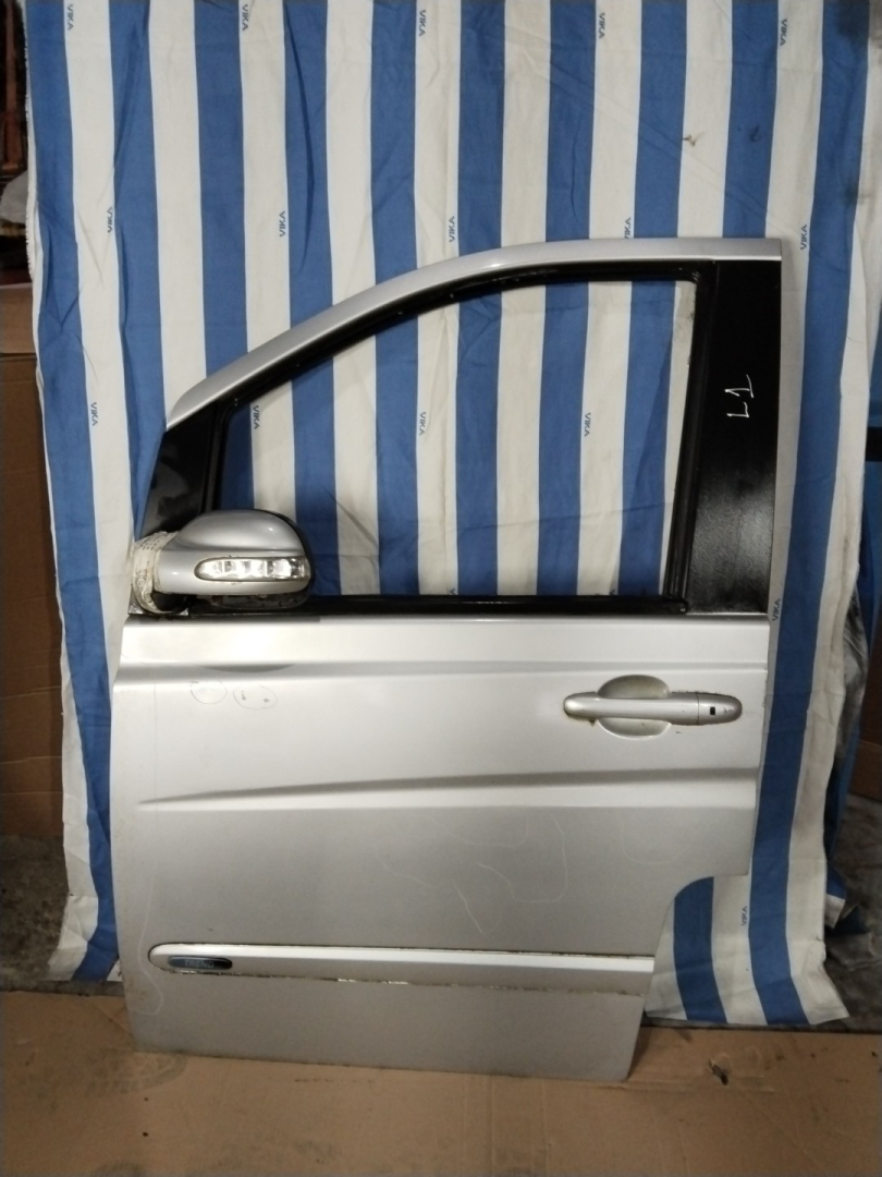 дверь передняя левая Mercedes-Benz Vito W639 2007, 2.2 л., OM 646.982, дизель, АКПП - фото №1