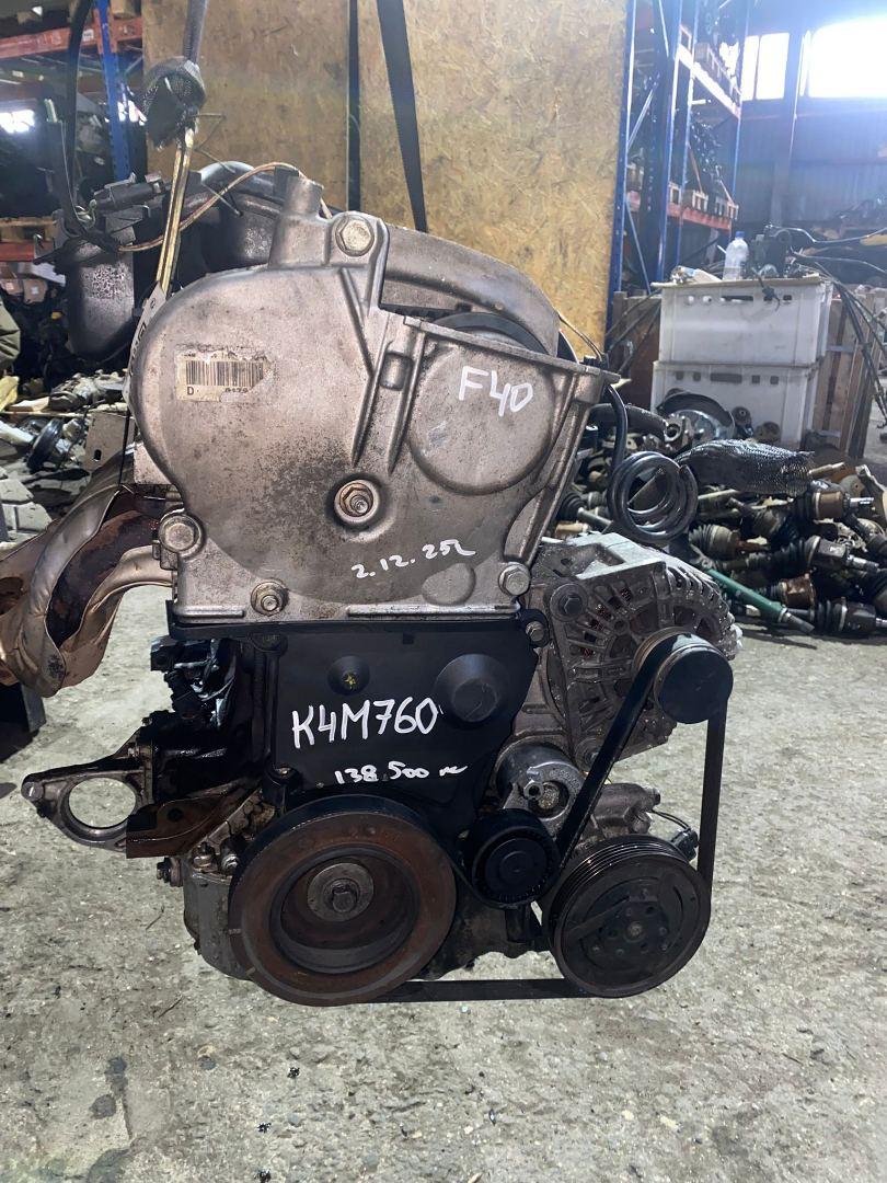 двигатель Renault Megane 2 поколение 2004, 1.6 л., K4M 760, бензин, K4M760, K4M - фото №1