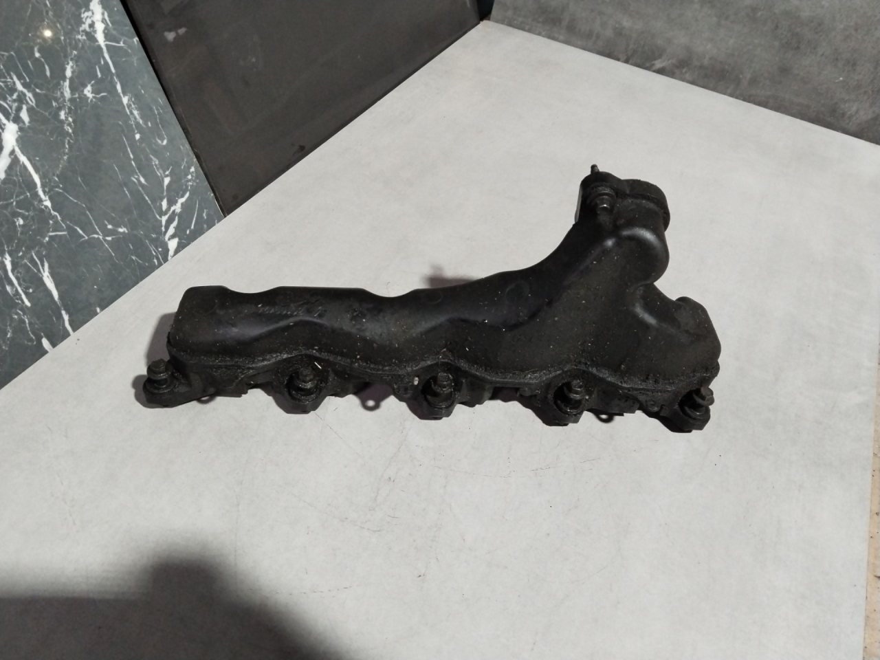 коллектор впускной Ford Transit 7 поколение 2008, 2.4 л., JXFA, дизель, МКПП - фото №1