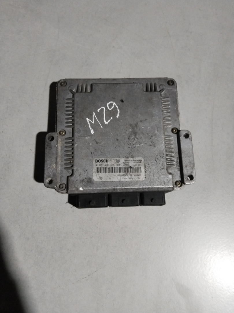 блок управления двигателем Renault Espace 3 поколение 1997, 2.2 л., G9T 710, дизель, 0281001999 - фото №1