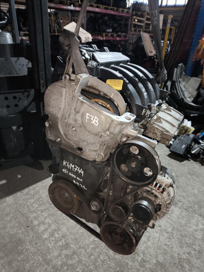 двигатель Renault Clio 2 поколение 2001, 1.6 л., K4M 744, бензин, K4M744 - фото №1