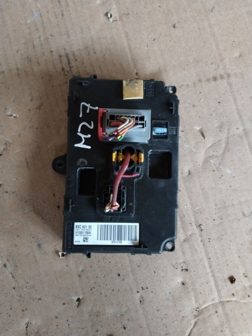 блок комфорта Citroen C3 Picasso 1 поколение 2009, 1.6 л., 5FW (EP6), бензин, S120017004L - фото №1