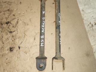 рычаг задний левый Hyundai Santa Fe 2 поколение (CM) 2007, 2.2 л., D4EB, дизель, АКПП, 551182B100