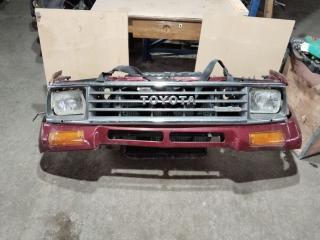 передняя часть (ноускат) Toyota Land Cruiser Prado 1 поколение J70 1992, 2.4 л., 2L-T, дизель
