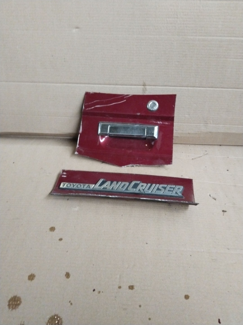 замок двери Toyota Land Cruiser Prado 1 поколение J70 1992, 2.4 л., 2L-T, дизель - фото №1