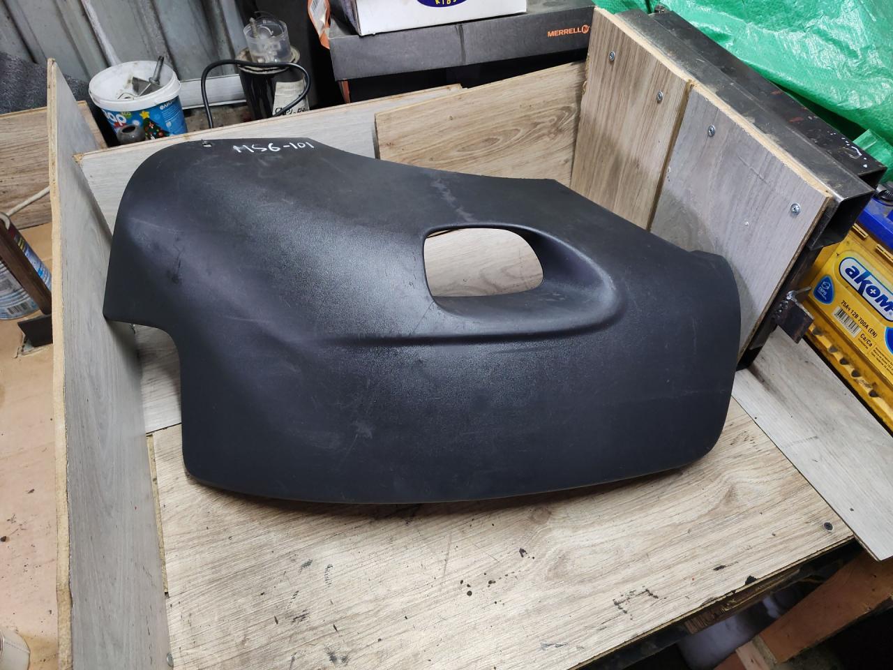 клык бампера передний левый Volvo XC90 1 поколение 2003, 08626956 - фото №1