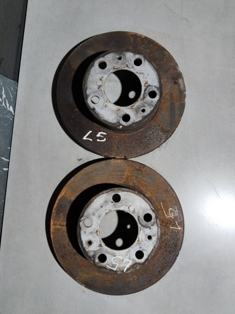 диск тормозной передний Fiat Ducato 3 поколение 2010, 3.0 л., F1CE0441A, газ - фото №1