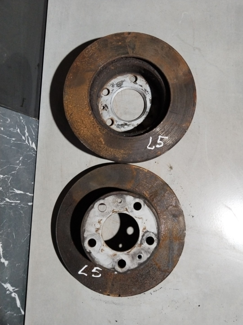 диск тормозной передний Fiat Ducato 3 поколение 2010, 3.0 л., F1CE0441A, газ - фото №1