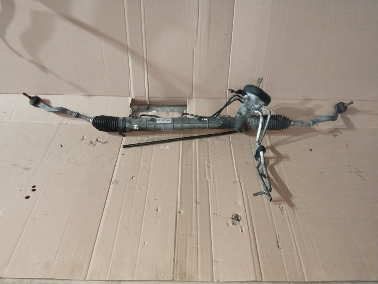 рулевая рейка Dacia Logan 2 поколение 2013, 0.9 л., H4B 400, бензин, универсал, 6900002298 - фото №1