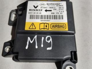 блок AirBag Dacia Logan 1 поколение [рестайлинг] 2009, 1.5 л., K9K 796, дизель, 8201002828