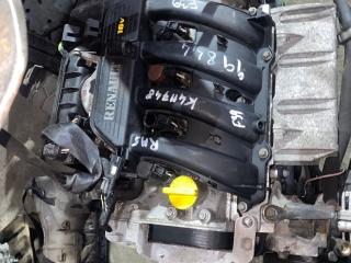 двигатель Renault Clio 2 поколение [2-й рестайлинг] 2004, 1.6 л., K4M 748, бензин, K4M748