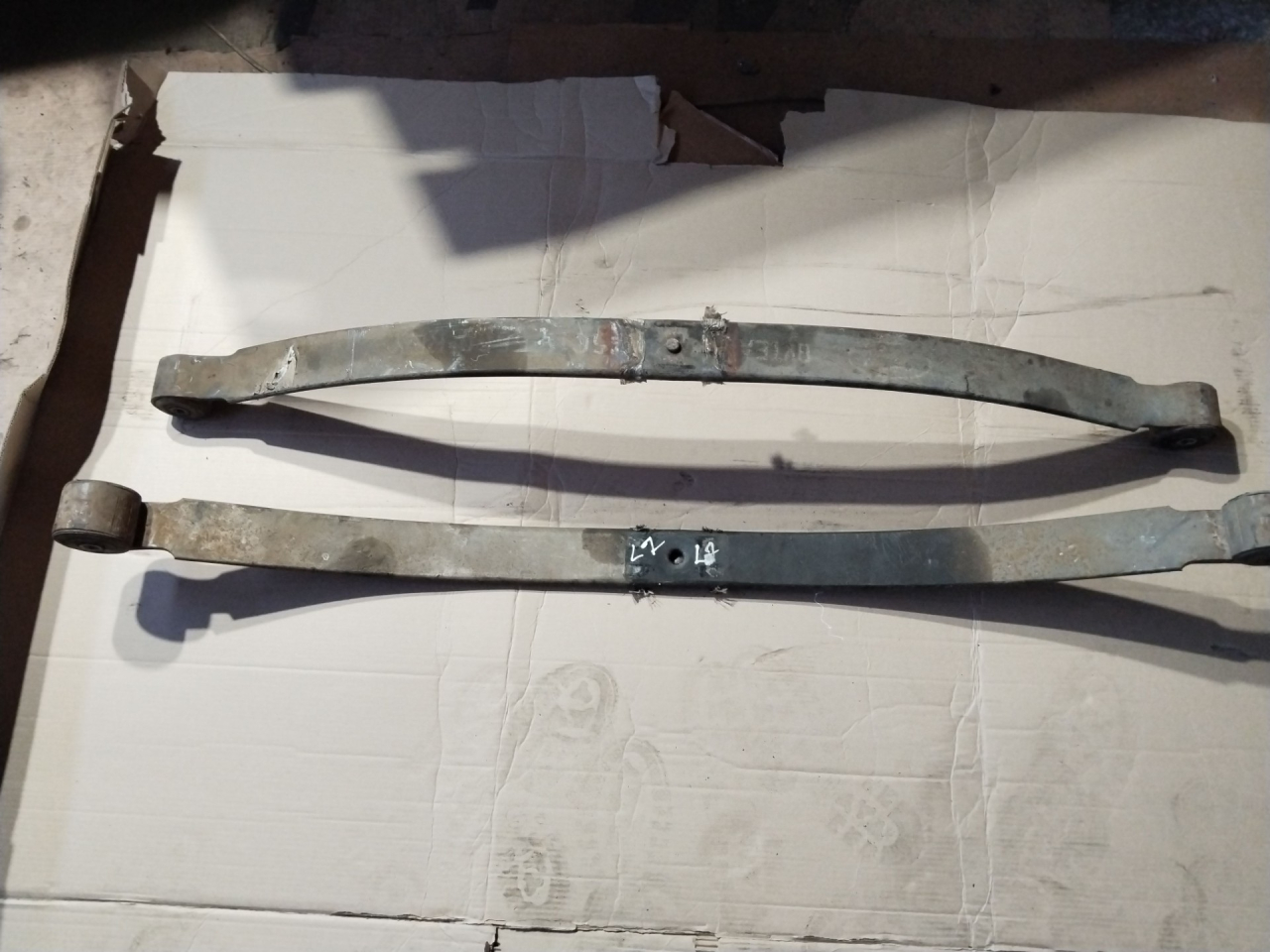 рессора задняя Ford Transit 7 поколение 2010, 2.2 л., дизель, МКПП - фото №1