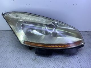 фара правая Citroen C4 Picasso 1 поколение (2006 - 2013), 1.8 л., 6FY (EW7A), бензин, МКПП, синий, минивэн, передний привод