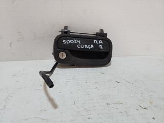 ручка наружная Opel Corsa B 1997, 1.0 л., X 10 XE, бензин, МКПП, черный, хетчбэк 5 дв., передний привод