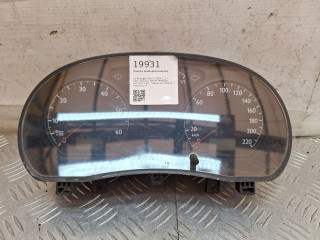 щиток приборов (приборная панель) Volkswagen Polo 4 поколение 2004, 1.2 л., AWY, бензин, МКПП, черный, хетчбэк 3 дв., передний привод, 17060300288, 6Q0920800P, VWZ7Z0C7403376