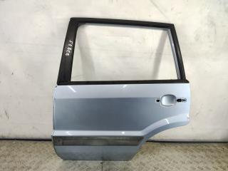 дверь задняя левая Ford Fusion 1 поколение [рестайлинг] 2006, 1.4 л., бензин, 5МКПП, голубой, хетчбэк 5 дв., передний привод