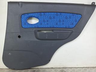 обшивка двери задняя правая Chevrolet Matiz 2 поколение [рестайлинг] (2008 - 2010), 1.0 л., бензин, МКПП, голубой, хетчбэк 5 дв., передний привод, 96602252