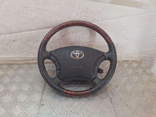руль Toyota Previa 2 поколение XR30 [рестайлинг] 2005, 2.0 л., 1CD-FTV, дизель, МКПП, светло-кофейный, минивэн, передний привод