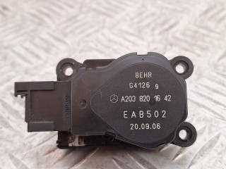 моторчик заслонки печки Mercedes-Benz C-Класс W203/S203/CL203 [рестайлинг] 2006, 3.2 л., дизель, АКПП, голубой, универсал, задний привод, A2038201642