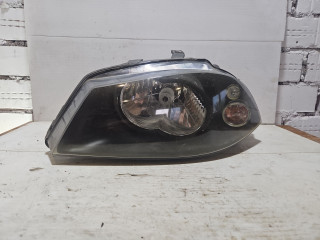 фара левая SEAT Ibiza 3 поколение 2004, 1.4 л., BBY, бензин, МКПП, серый, хетчбэк 3 дв., передний привод