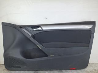 обшивка двери передняя правая Volkswagen Golf 6 поколение 2008, 1.4 л., CGGA, бензин, 5МКПП, голубой, хетчбэк 5 дв., передний привод, 5K3867012, 5K3868080