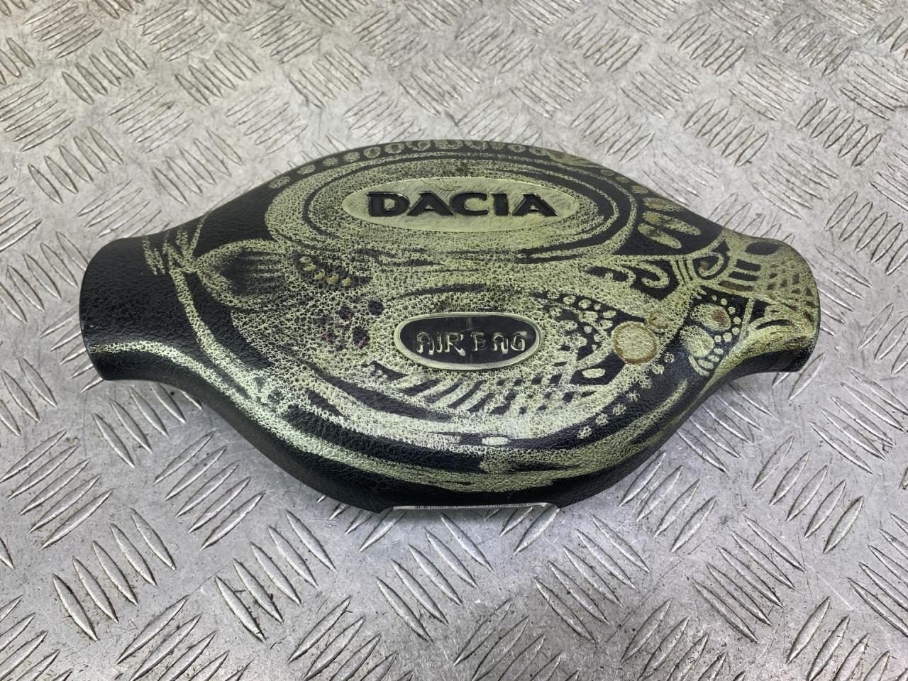 подушка безопасности водителя Renault Logan 1 поколение (2004 - 2009), 1.4 л., бензин, МКПП, синий, фургон, передний привод, 027091033232, 8200748155A - фото №1