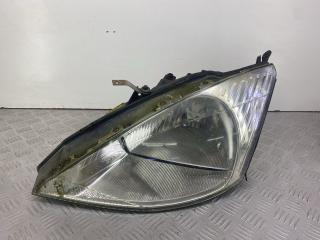 фара левая Ford Focus 1 поколение [рестайлинг] (2001 - 2005), 1.8 л., бензин, МКПП, серебро, хетчбэк 5 дв., передний привод