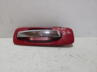 ручка наружная задняя левая Nissan X-Trail T30 [рестайлинг] 2005, 2.2 л., дизель, МКПП, красный, внедорожник 5 дв., полный привод