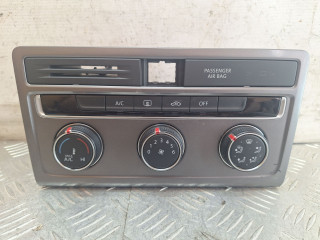 блок управления печки / климат-контроля Volkswagen Golf Sportsvan 1 поколение 2017, 1.2 л., CYVA, бензин, МКПП, универсал, передний привод, 5G0907426AQ