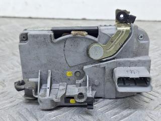 замок двери передней правой Peugeot 206 1 поколение 2002, 1.6 л., NFU (TU5JP4), бензин, МКПП, черный, кабриолет, передний привод