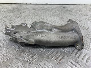 трубка системы рециркуляции EGR Mercedes-Benz Sprinter 2 поколение (W906) (2006 - 2014), 2.1 л., OM 651.955, дизель, МКПП, зеленый, задний привод, A6511402108