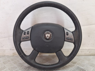 руль Jaguar X-Type 1 поколение 2005, 2.2 л., дизель, МКПП, синий, седан, передний привод