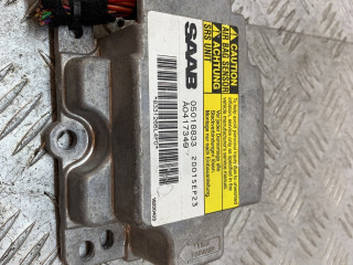 блок AirBag Saab 9-3 1 поколение 2001, 2.0 л., B205E, бензин, АКПП, черный, хетчбэк 5 дв., передний привод, 05018833