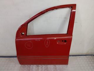 дверь передняя левая Fiat Panda 2 поколение [рестайлинг] 2012, 1.2 л., 188 A4.000, бензин, МКПП, красный, хетчбэк 5 дв., передний привод