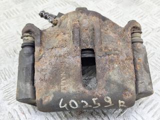 суппорт передний правый Renault Scenic 2 поколение 2005, 1.9 л., дизель, МКПП, синий, минивэн, передний привод