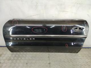дверь передняя левая Chrysler Sebring 2 поколение 2001, 2.7 л., бензин, АКПП, черный, кабриолет, передний привод