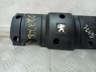 декоративная крышка двигателя Peugeot 206 1 поколение 2002, 1.6 л., NFU (TU5JP4), бензин, МКПП, черный, кабриолет, передний привод, 9638602180