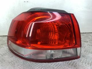 фонарь задний левый Volkswagen Golf 6 поколение 2008, 1.4 л., CGGA, бензин, 5МКПП, голубой, хетчбэк 5 дв., передний привод