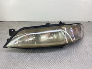 фара левая Opel Vectra B [рестайлинг] (1999 - 2002), 1.6 л., X 16 XEL, бензин, МКПП, серебро, седан, передний привод, GM90586844, 67743030