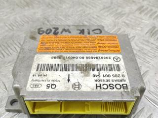 блок AirBag Mercedes-Benz CLK-Класс C209/A209 [рестайлинг] 2005, 0285001548, 2038204585