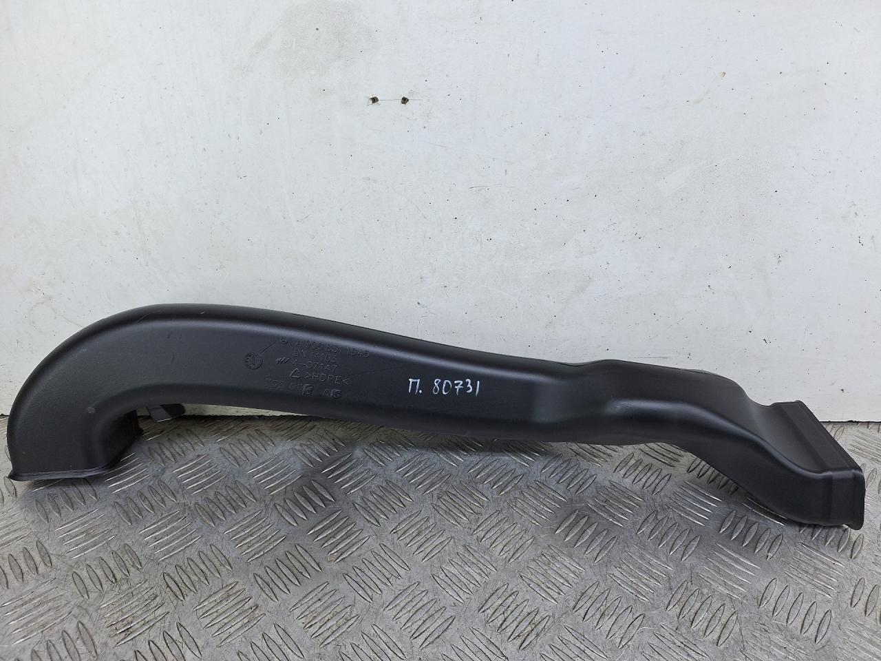 воздуховод печки Mercedes-Benz Sprinter 2 поколение (W906) (2006 - 2014), 2.1 л., OM 651.955, дизель, МКПП, зеленый, задний привод, A9068311645 - фото №1