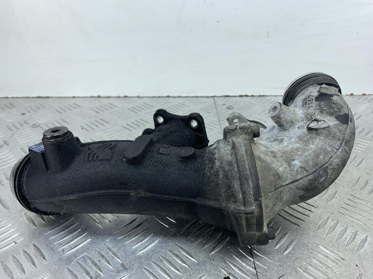 патрубок турбины Mercedes-Benz Sprinter 2 поколение (W906) (2006 - 2014), 2.1 л., OM 651.955, дизель, МКПП, зеленый, задний привод, A6510906380Q20 - фото №1