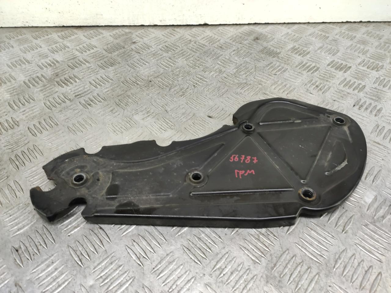 защита (кожух) ремня ГРМ Hyundai H-1 Grand Starex 2008, 2.5 л., дизель, МКПП, белый, минивэн, задний привод - фото №1