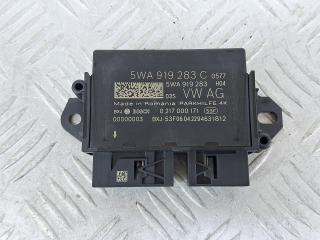 блок управления парктрониками Volkswagen Caddy 5 поколение 2022, бежевый, фургон, передний привод, 5WA919283C, 0217000171