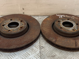 диск тормозной передний Renault Laguna 2 поколение [рестайлинг] 2005, 3.0 л., L7X 733, бензин, АКПП, синий, универсал, передний привод