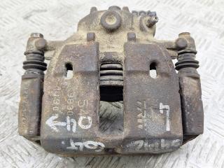 суппорт передний левый Mitsubishi Colt 6 поколение (Z30) [рестайлинг] 2008, 1.3 л., 4A90, бензин, МКПП, желтый, хетчбэк 3 дв., передний привод