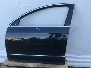 дверь передняя левая Volkswagen Passat B6 2008, 1.8 л., BZB, бензин, 6МКПП, черный, универсал, передний привод