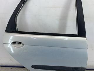 дверь задняя правая Renault Scenic 1 поколение [рестайлинг] 2002, 1.6 л., K4M 700, бензин, МКПП, серебро, минивэн, передний привод