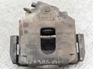 суппорт передний правый Ford Fiesta 4 поколение [рестайлинг] 2000, 1.3 л., DHE, бензин, МКПП, серебро, хетчбэк 3 дв., передний привод